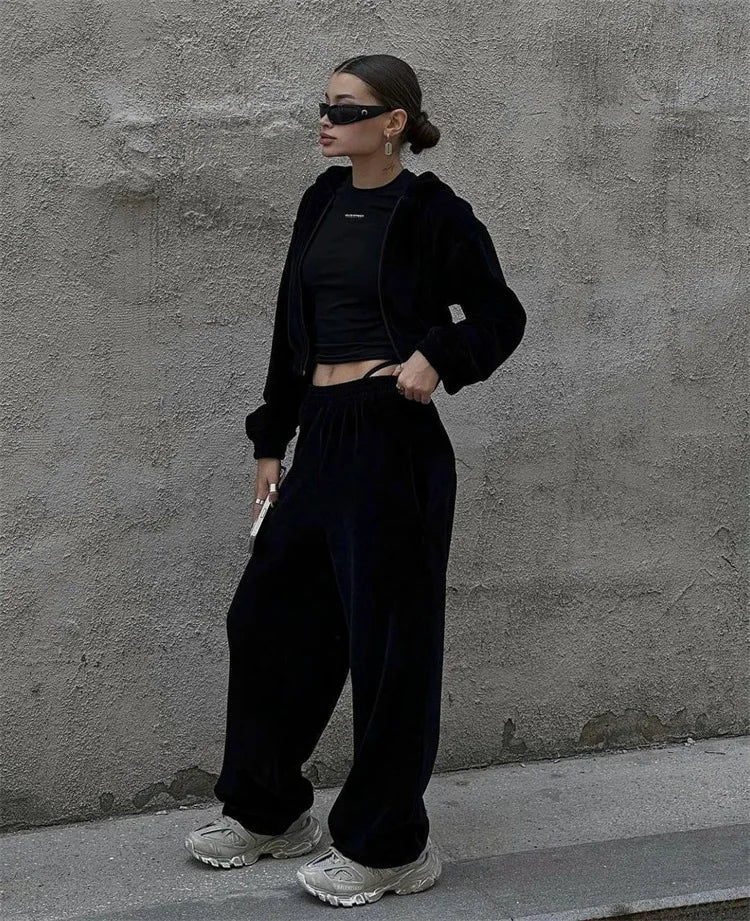 Women's Autumn/ Winter Casual Two-Piece Set