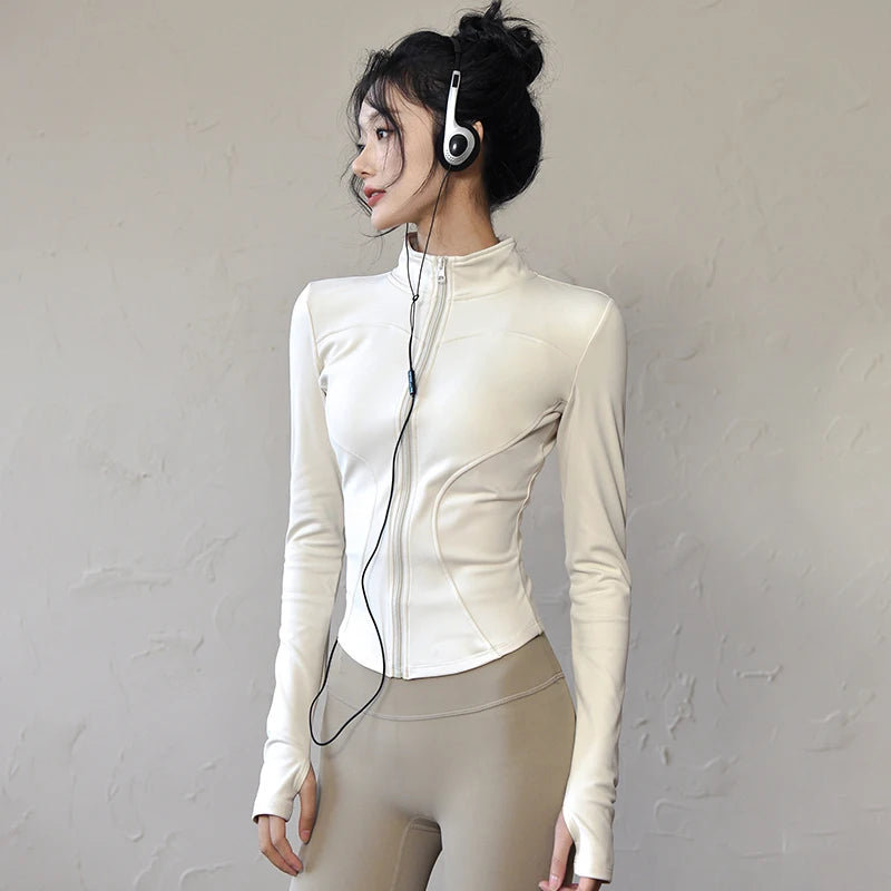 Women Long Sleeve Sports Jacket