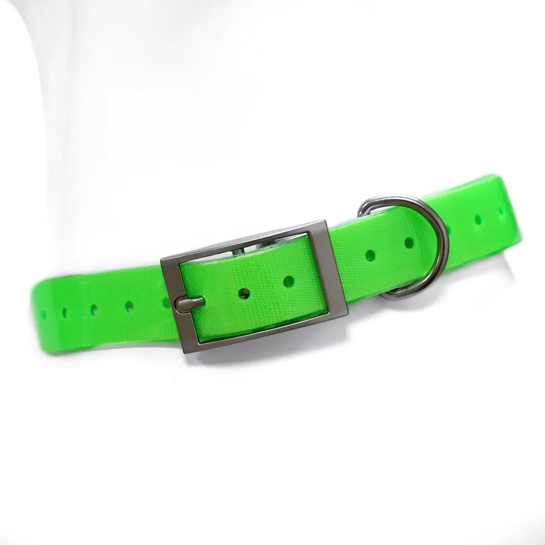 2.5cm Wide Heavy Duty TPU Dog Collar