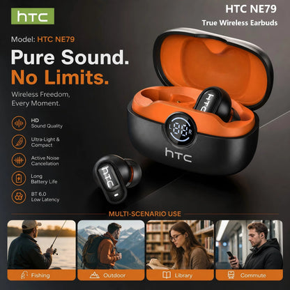 HTC NE79 Bluetooth AI Translator Earbuds