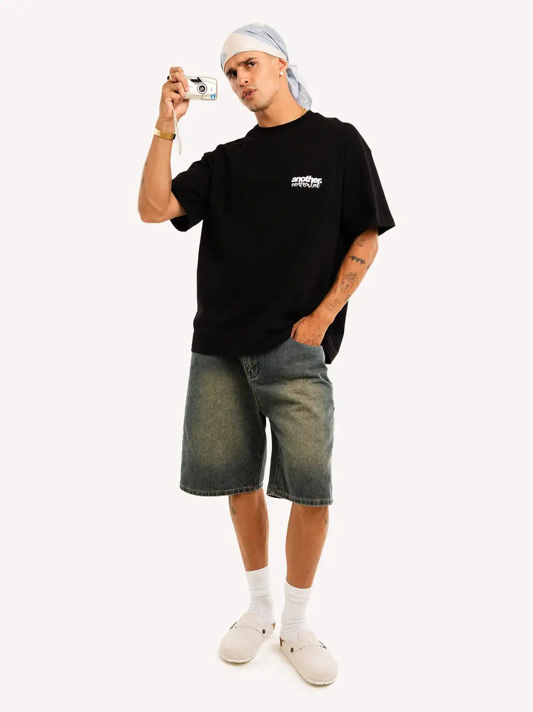 Streetwear Oversized Round Neck T Shirts