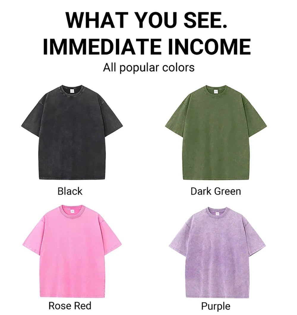 Breathable Multi-color Cotton T-shirt