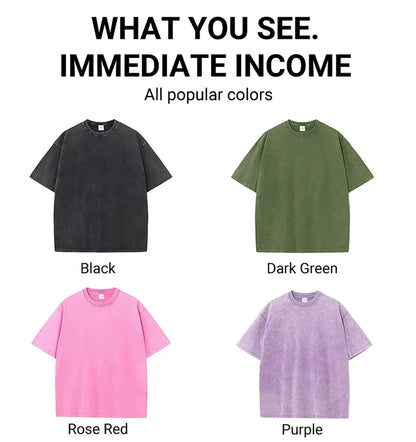 Breathable Multi-color Cotton T-shirt