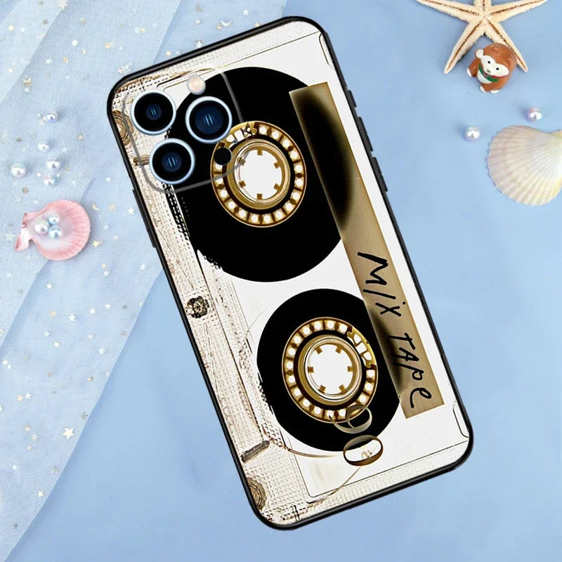 Vintage Cassette Tape Retro Phone Case