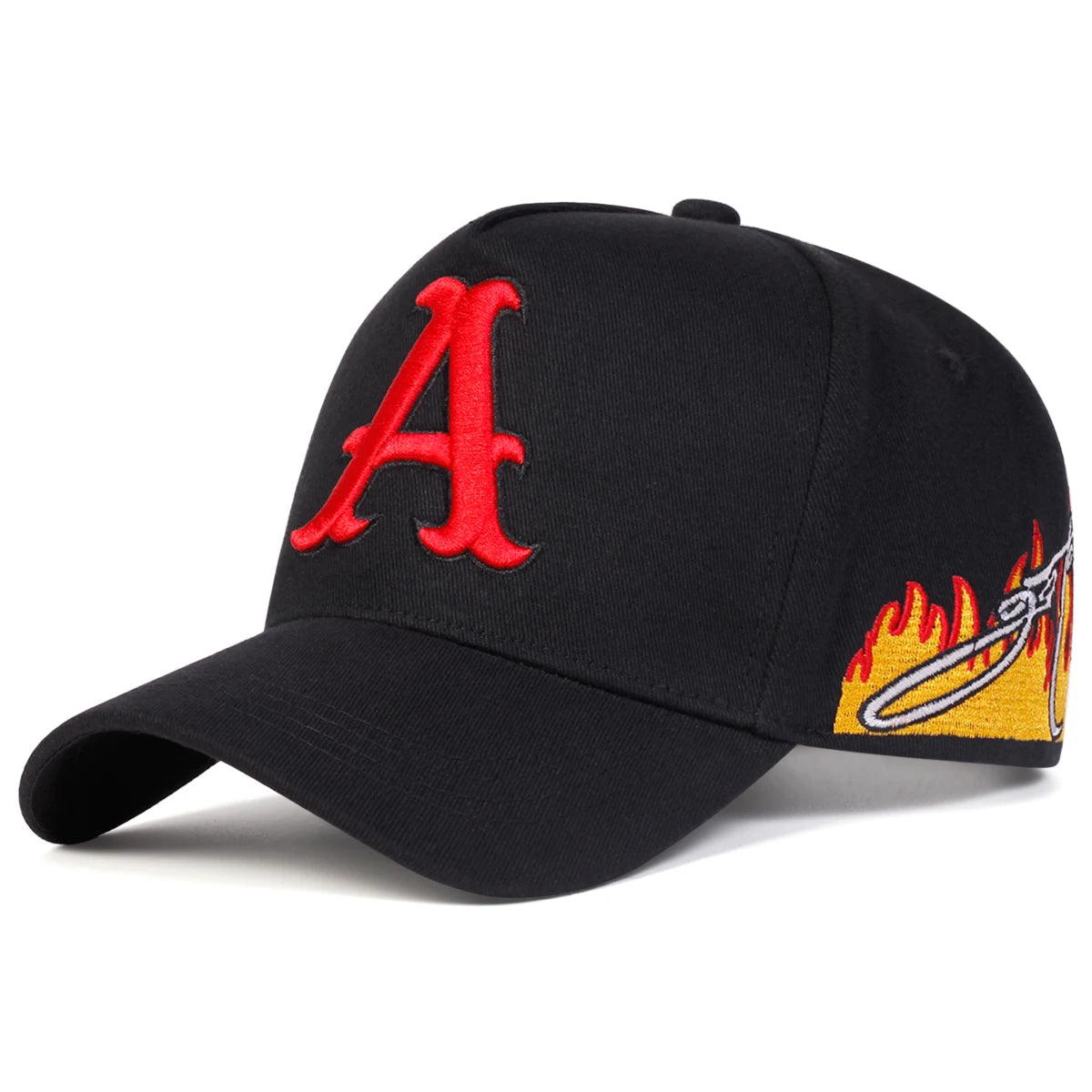 Adjustable Letter A Embroidery Baseball Caps