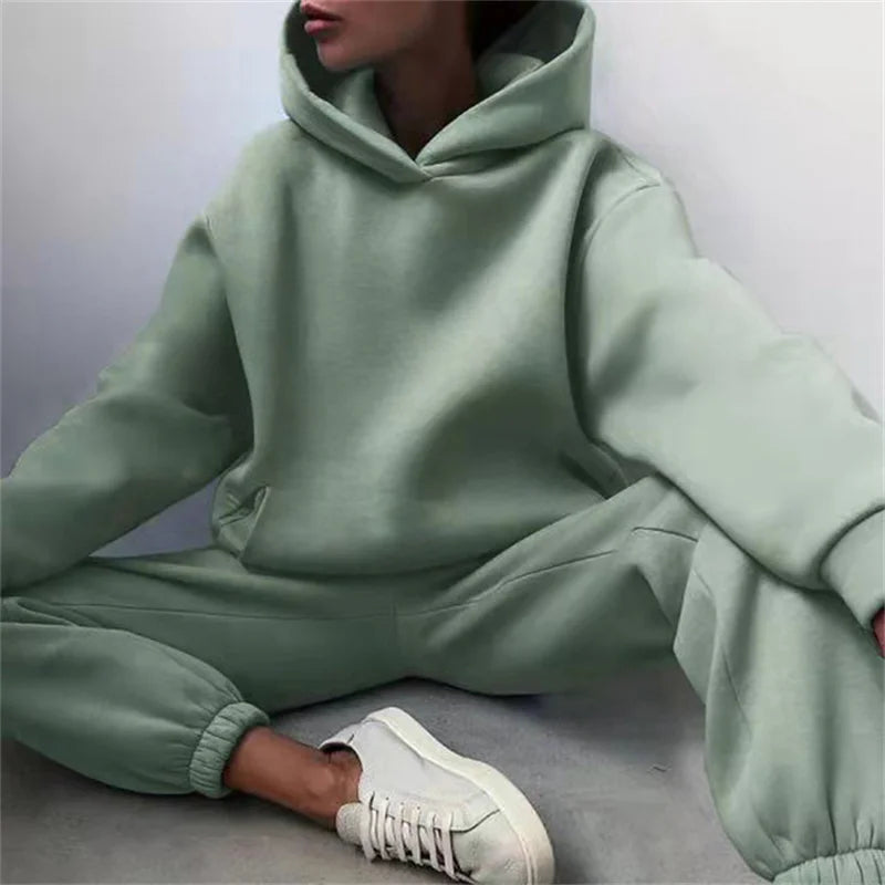 Women's Autumn Oversized Two-Piece Set