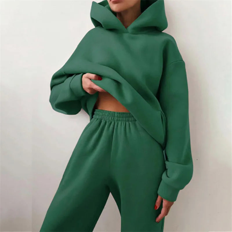 Women's Autumn Oversized Two-Piece Set