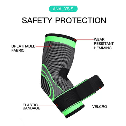 Nylon Protective 1 PC Elbow Support Gym Fitness