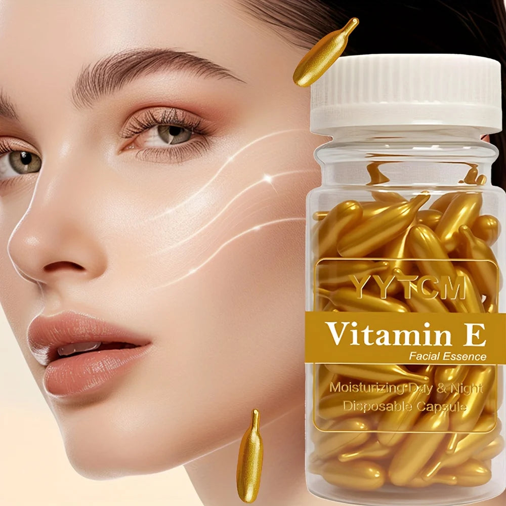 Hydrating and Moisturizing Vitamin E Serum Capsules