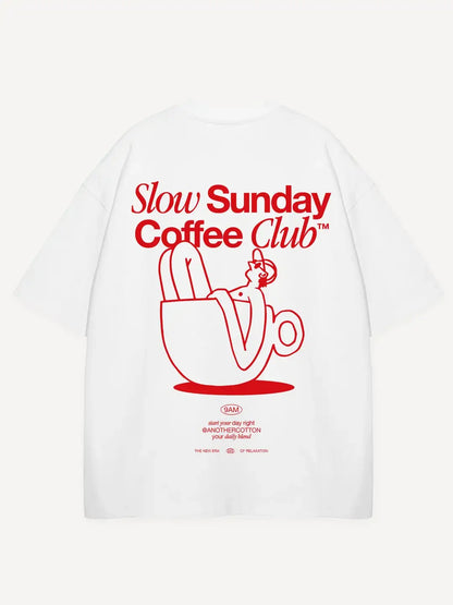 Streetwear Oversized Round Neck T Shirts