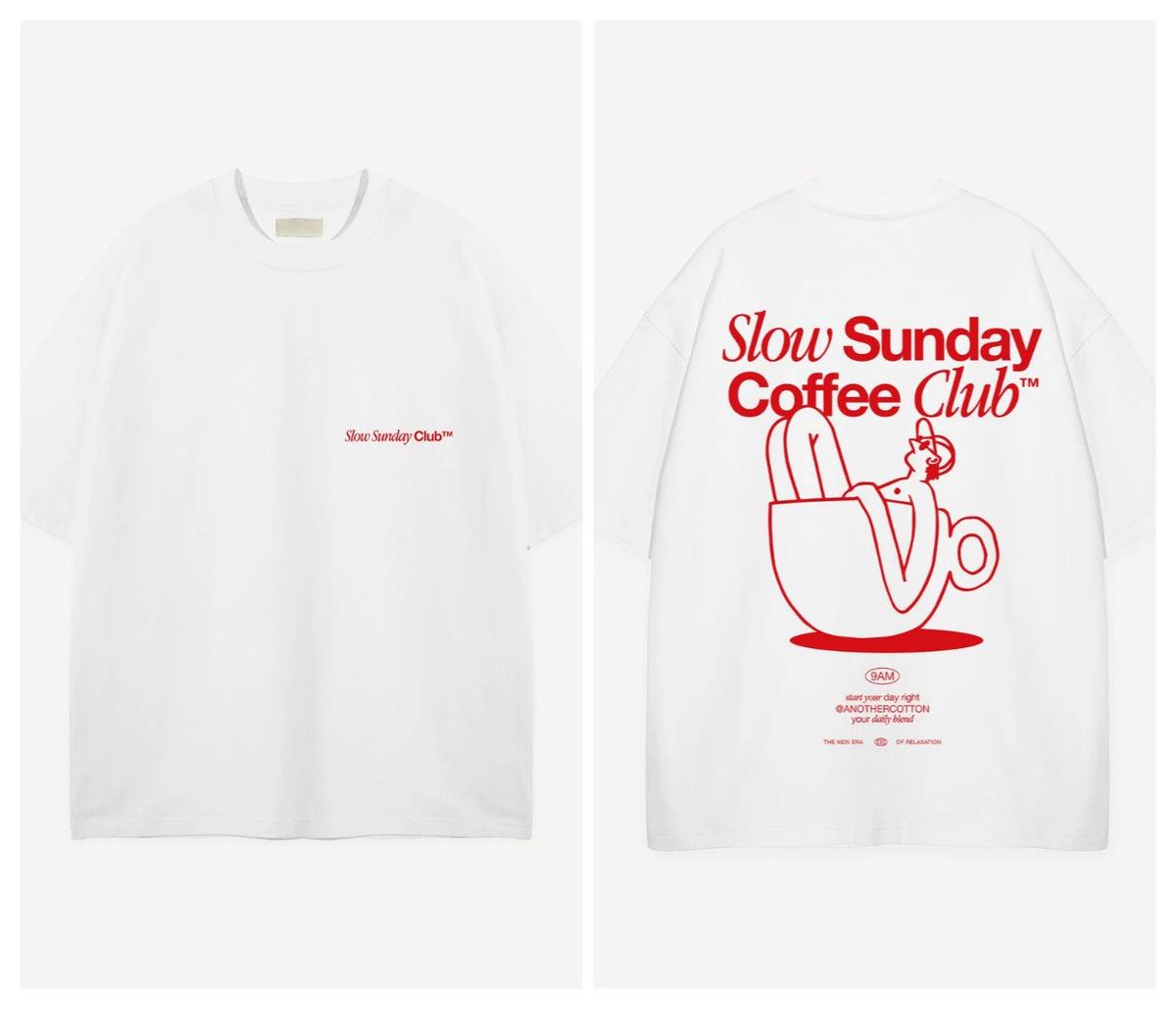 Streetwear Oversized Round Neck T Shirts