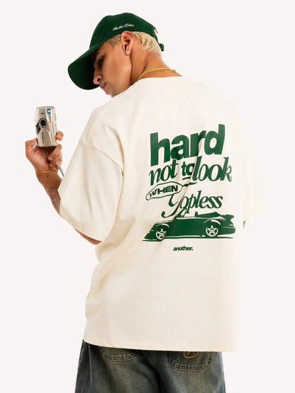 Streetwear Oversized Round Neck T Shirts