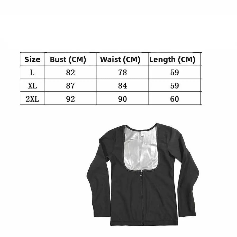 Long Sleeve Sauna Suit Shirt