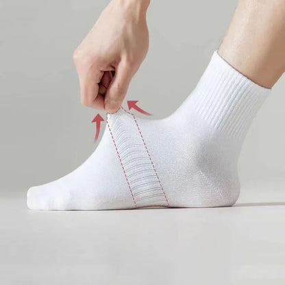 5/10/20 Pairs Neutral Solid Color Socks