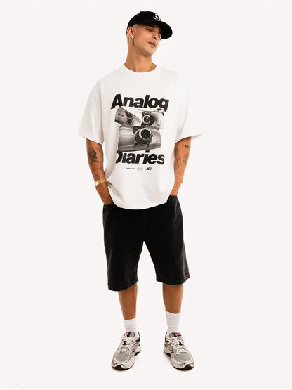 Streetwear Oversized Round Neck T Shirts