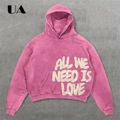 All We Need is Love Hoodies for Men