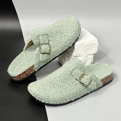Fall/ Winter Women Plush Casual Sandals