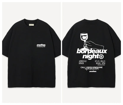 Streetwear Oversized Round Neck T Shirts