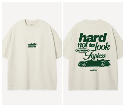 Streetwear Oversized Round Neck T Shirts