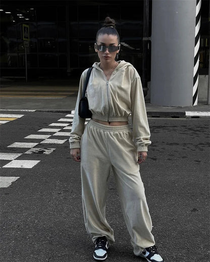 Women's Autumn/ Winter Casual Two-Piece Set