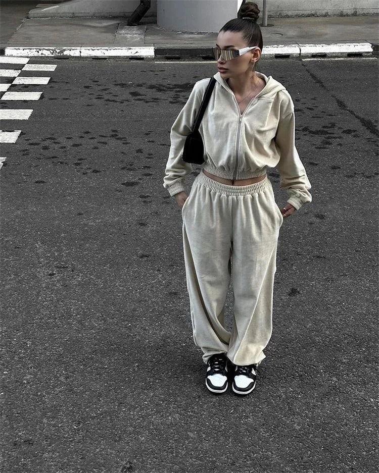 Women's Autumn/ Winter Casual Two-Piece Set