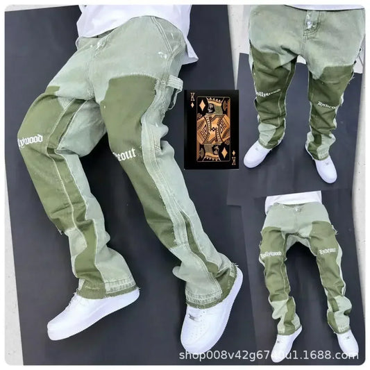 Vintage Distressed Men's Jeans