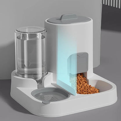Cat/Dog Two-in-one Large-Capacity Feeding and Drinking Water Bowl