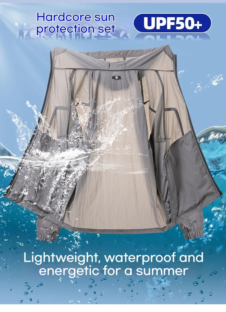Men's Summer New Breathable Outdoor Quick Drying Short Set