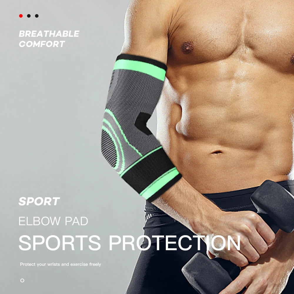 Nylon Protective 1 PC Elbow Support Gym Fitness