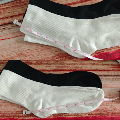 5/10/20 Pairs Neutral Solid Color Socks
