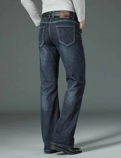 Men's Flared Jeans Loose Men Big-Leg Jeans Men Flared Pants Boot Cut Leg Designer Classic Jeans Multiple Styles Size 28-40