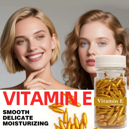 Hydrating and Moisturizing Vitamin E Serum Capsules
