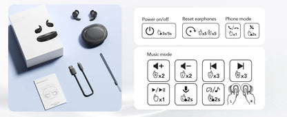 HTC NE79 Bluetooth AI Translator Earbuds