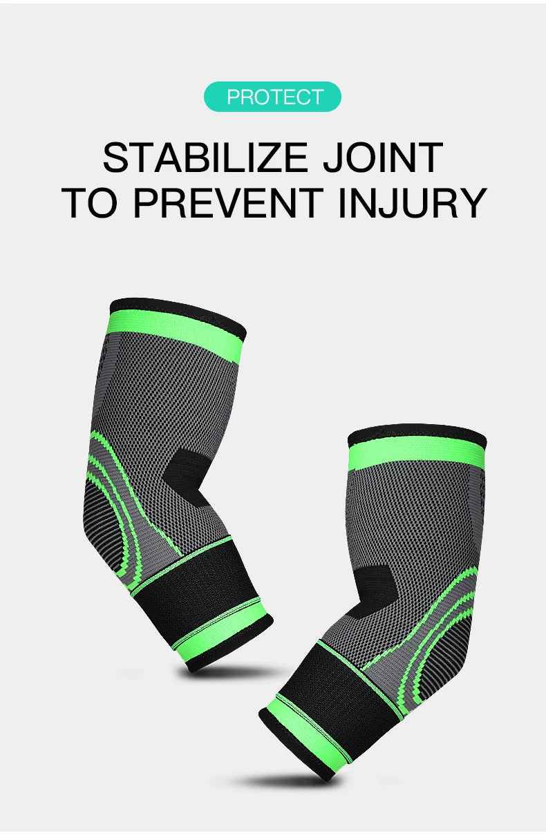 Nylon Protective 1 PC Elbow Support Gym Fitness