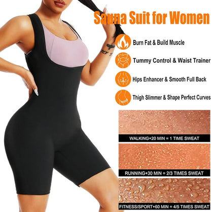 3-in-1 Sauna Suit for Women/ Waist Trainer
