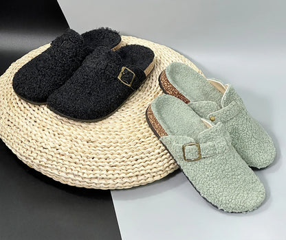 Fall/ Winter Women Plush Casual Sandals