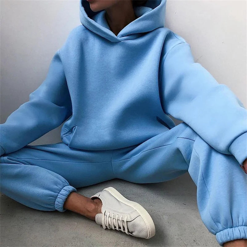 Women's Autumn Oversized Two-Piece Set