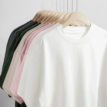 Streetwear Oversized Round Neck T Shirts