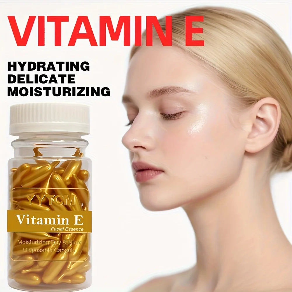 Hydrating and Moisturizing Vitamin E Serum Capsules