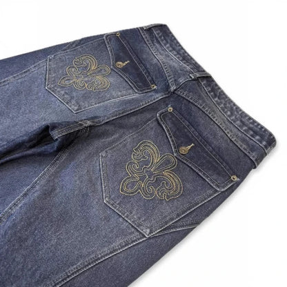 Men's Vintage Streetwear Jeans