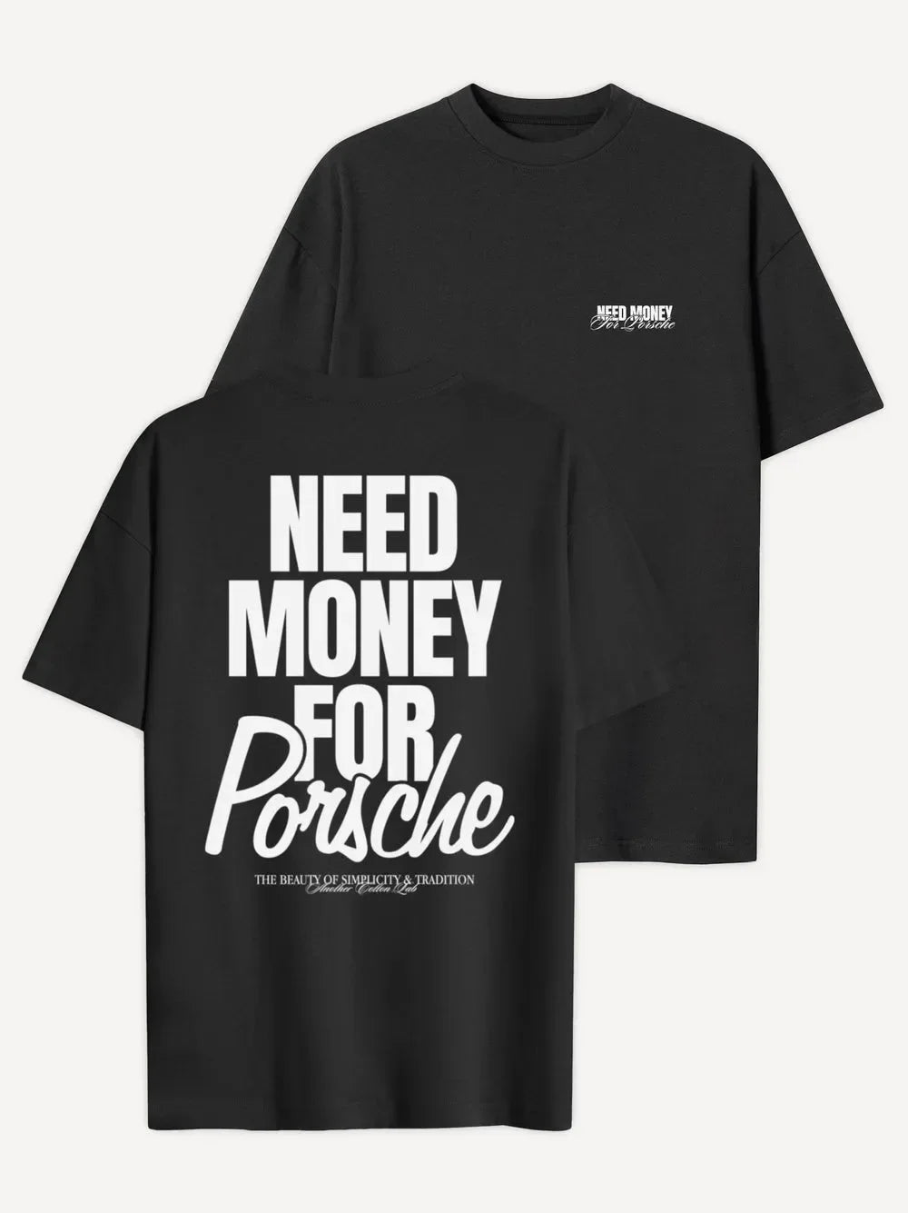 Streetwear Oversized Round Neck T Shirts