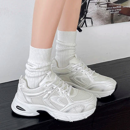 Spring and Autumn New Thick Sole Sneakers