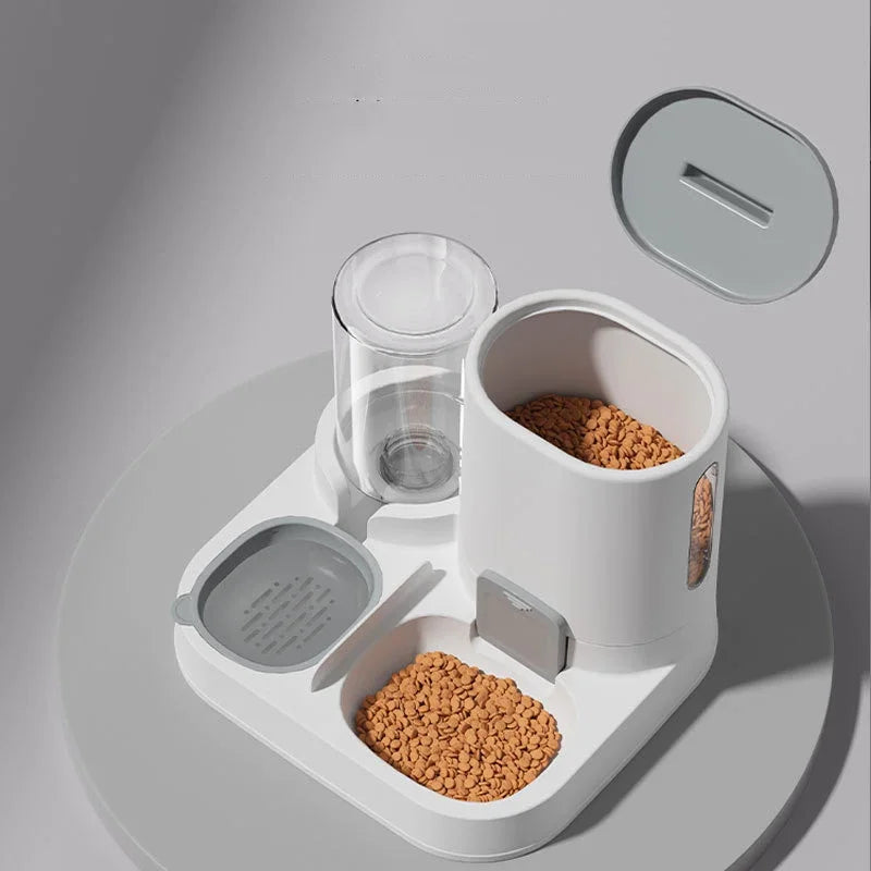 Cat/Dog Two-in-one Large-Capacity Feeding and Drinking Water Bowl