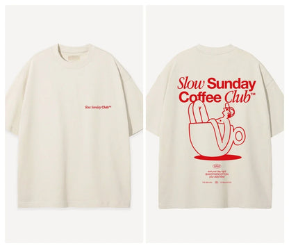 Streetwear Oversized Round Neck T Shirts