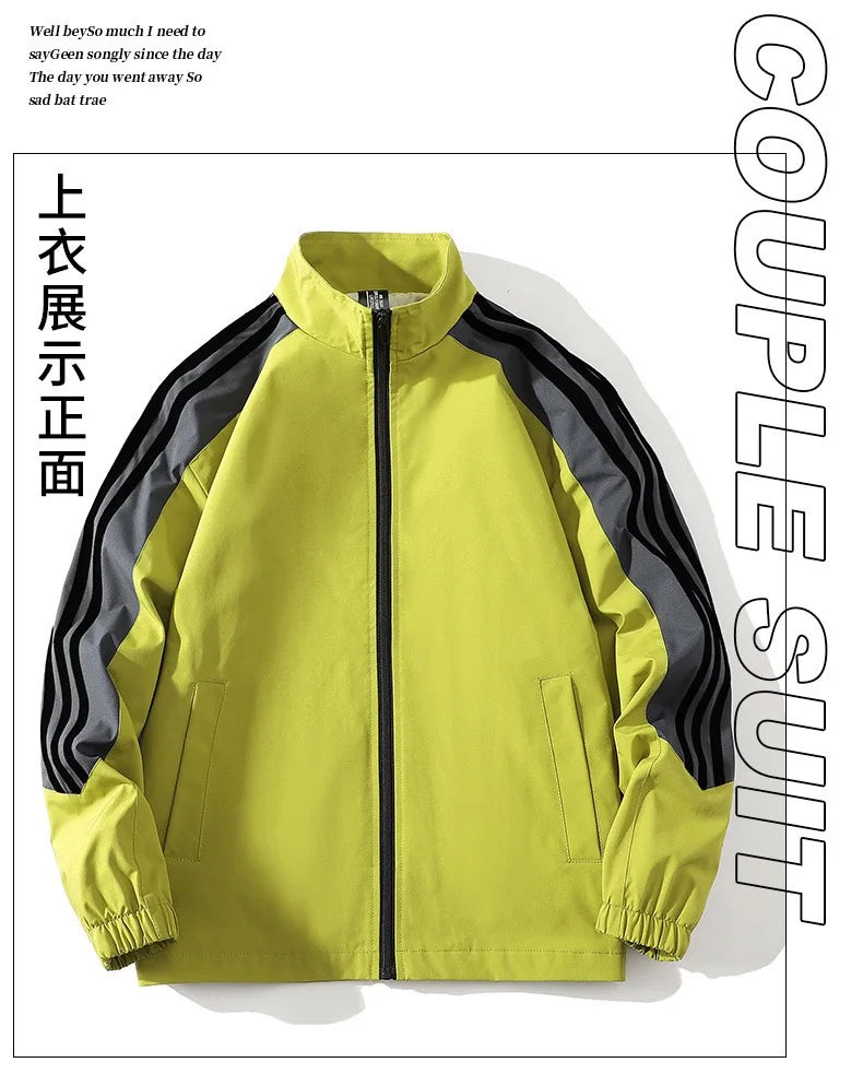 Autumn and Spring Sports Jacket Set