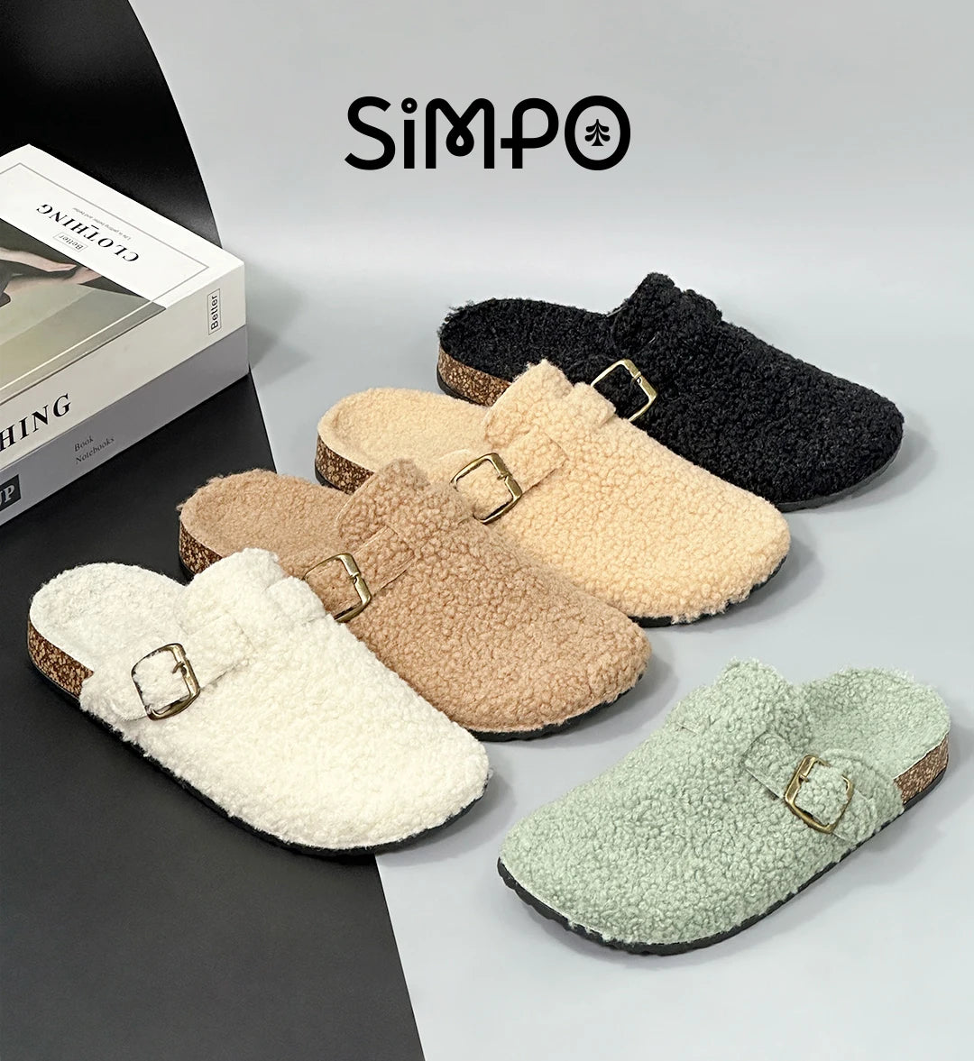 Fall/ Winter Women Plush Casual Sandals