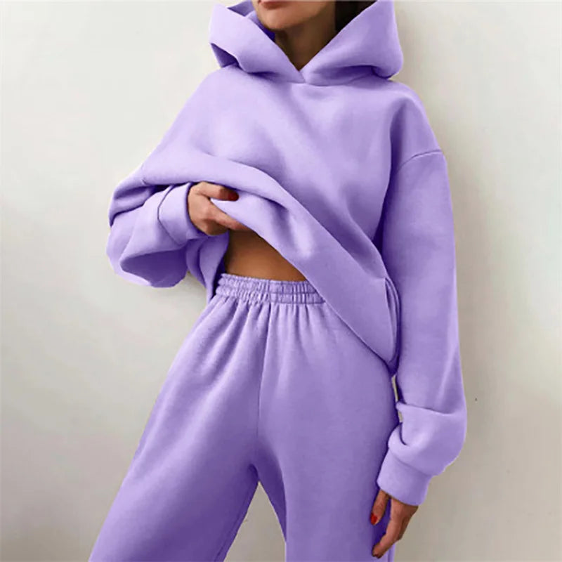 Women's Autumn Oversized Two-Piece Set