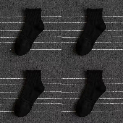 5/10/20 Pairs Neutral Solid Color Socks