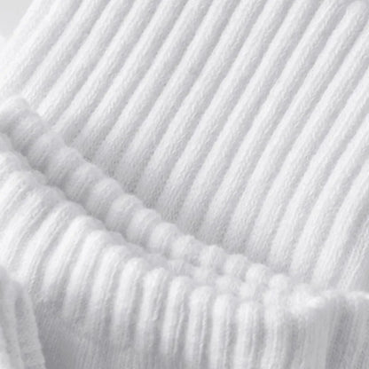 5/10/20 Pairs Neutral Solid Color Socks